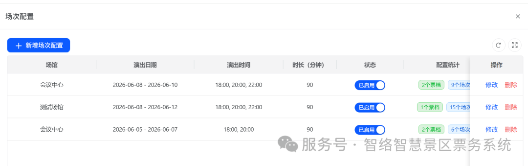 景谱智慧景区票务系统
