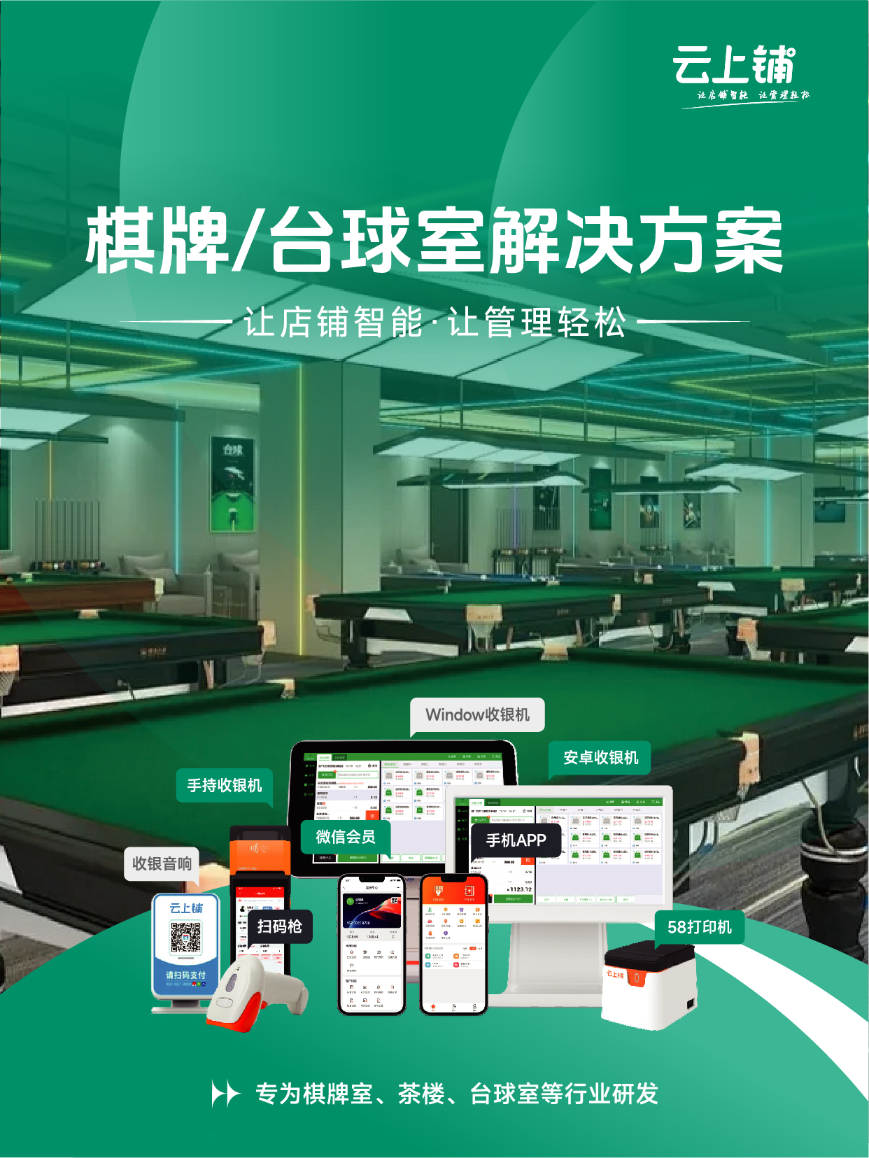 棋牌室管理系统排名