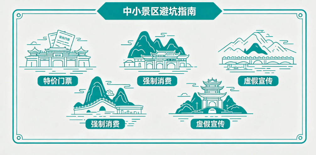 节假日最怕的几件事，你遇到过吗？中小景区避坑指南