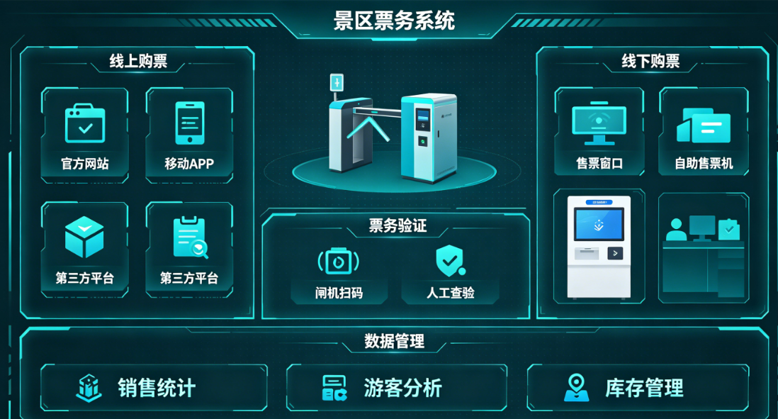做了10年景区票务，我来告诉你怎么选票务系统