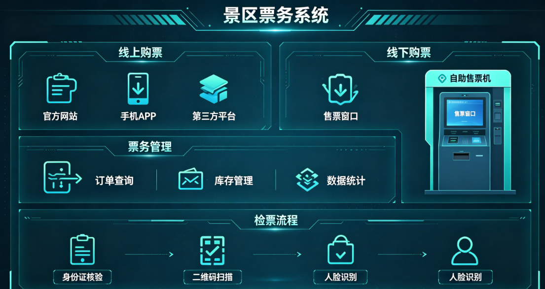 景区票务系统多少钱一年？看看这5套的价格对比