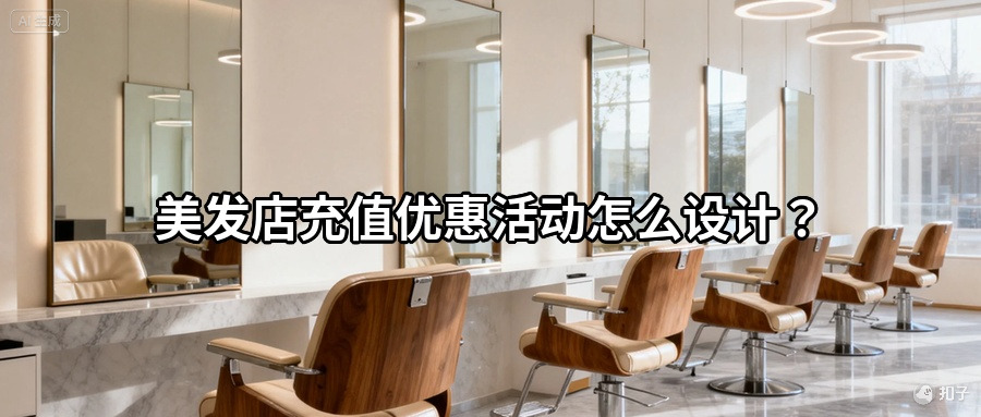 美发店充值优惠活动怎么设计？不同方案利润对比