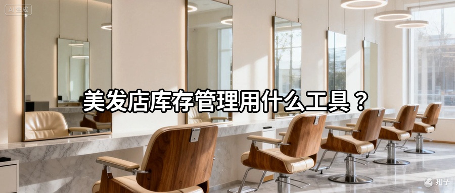美发店库存管理用什么工具？染膏烫发水怎么盘点