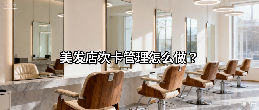 美发店次卡管理怎么做？记错次数最伤顾客信任