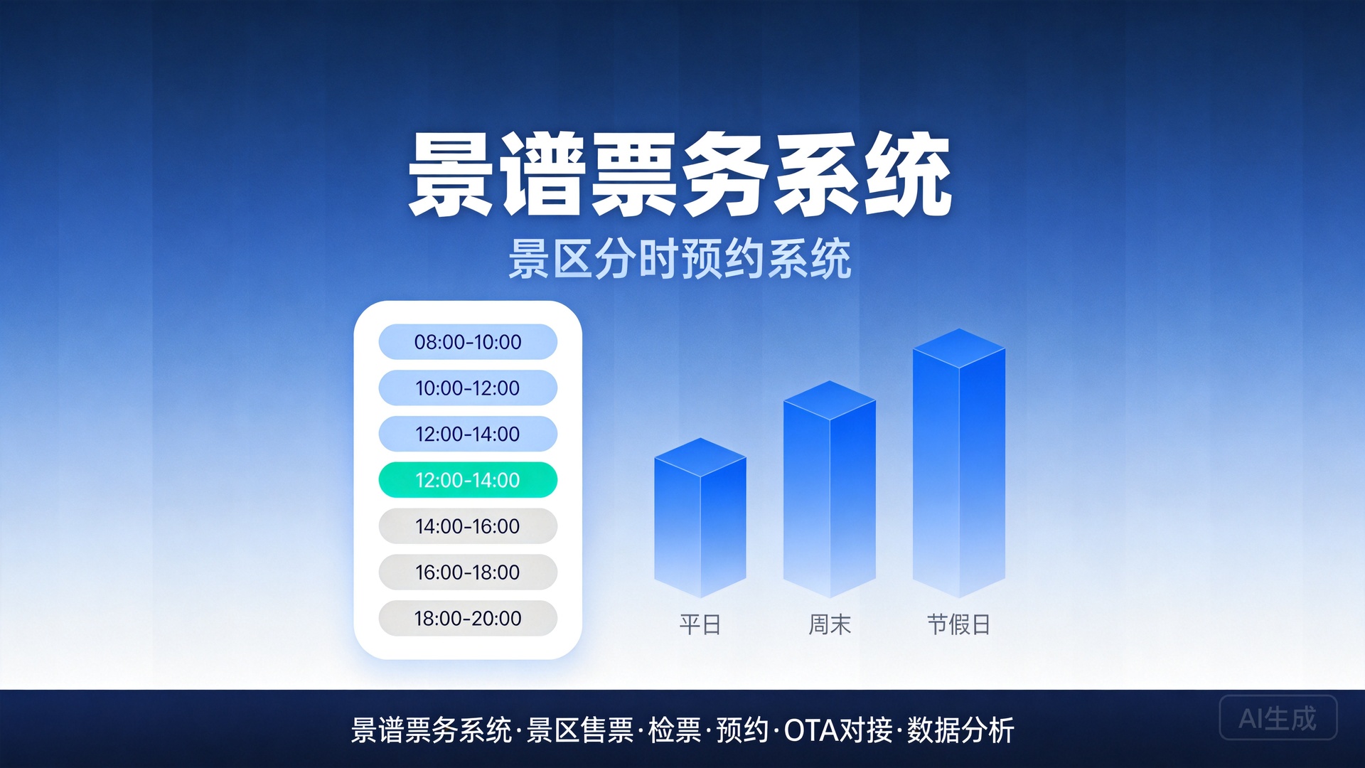 景区分时预约系统如何破解旺季客流管控难题