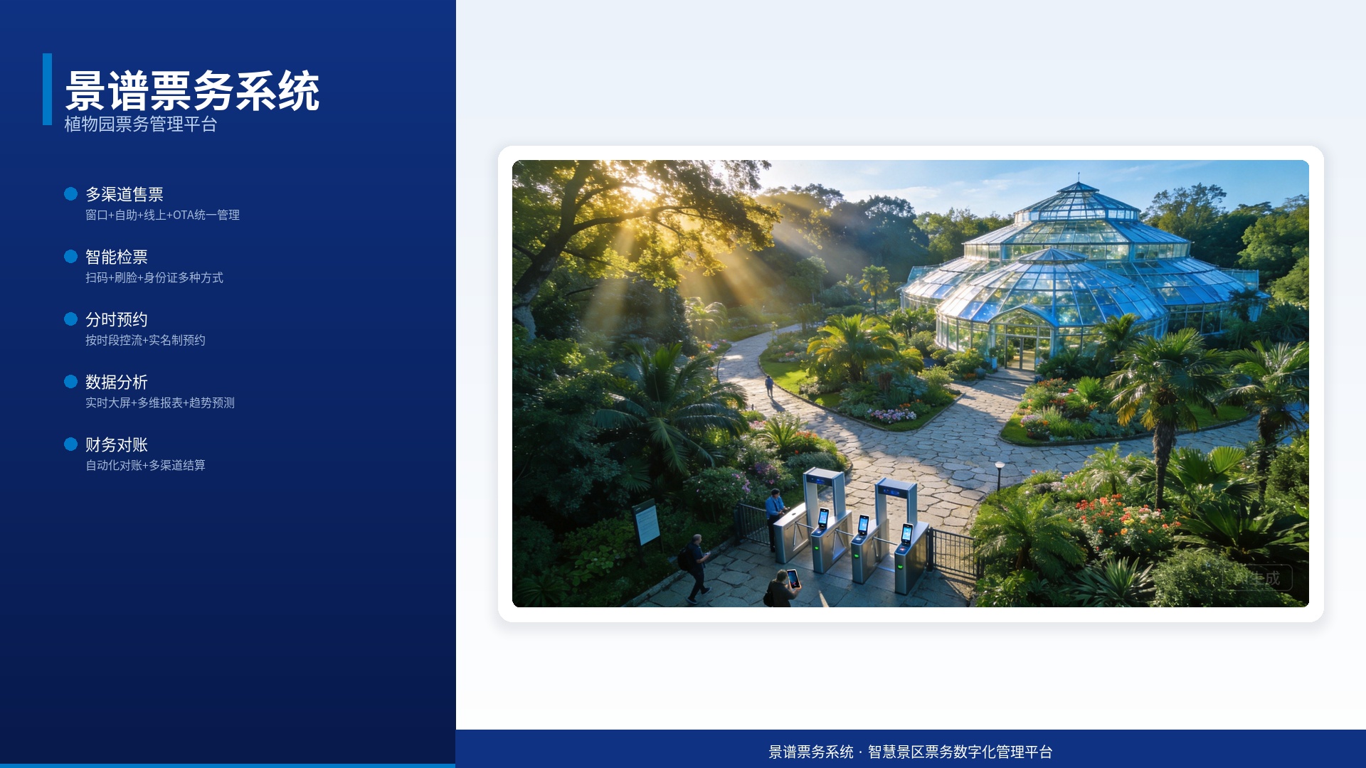 景谱票务系统：植物园选型指南全攻略，一站式智慧运营方案