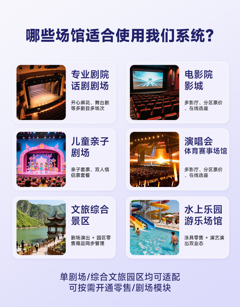 票务系统功能界面