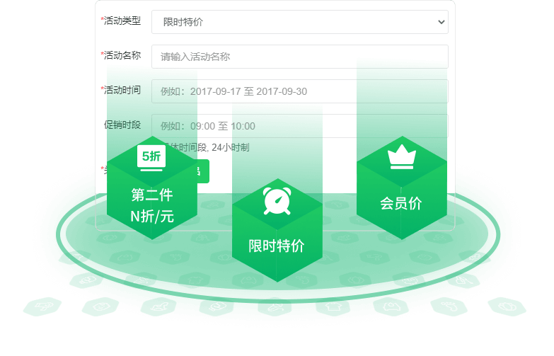 多种商品促销方式
