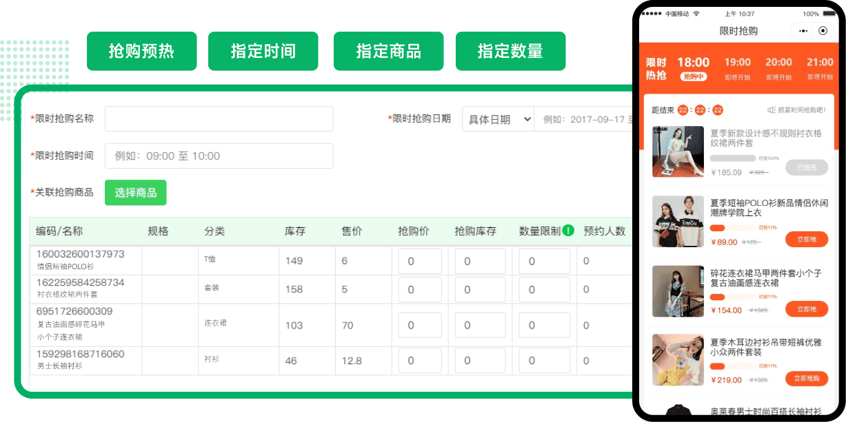 限时抢购带来更多业绩增量