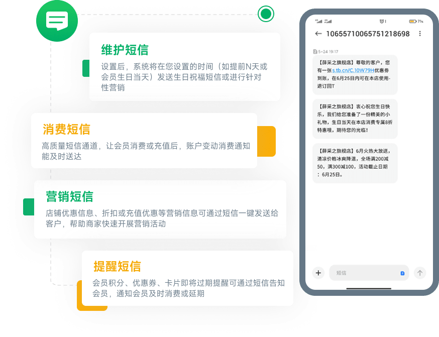 维客短信帮您留住客户